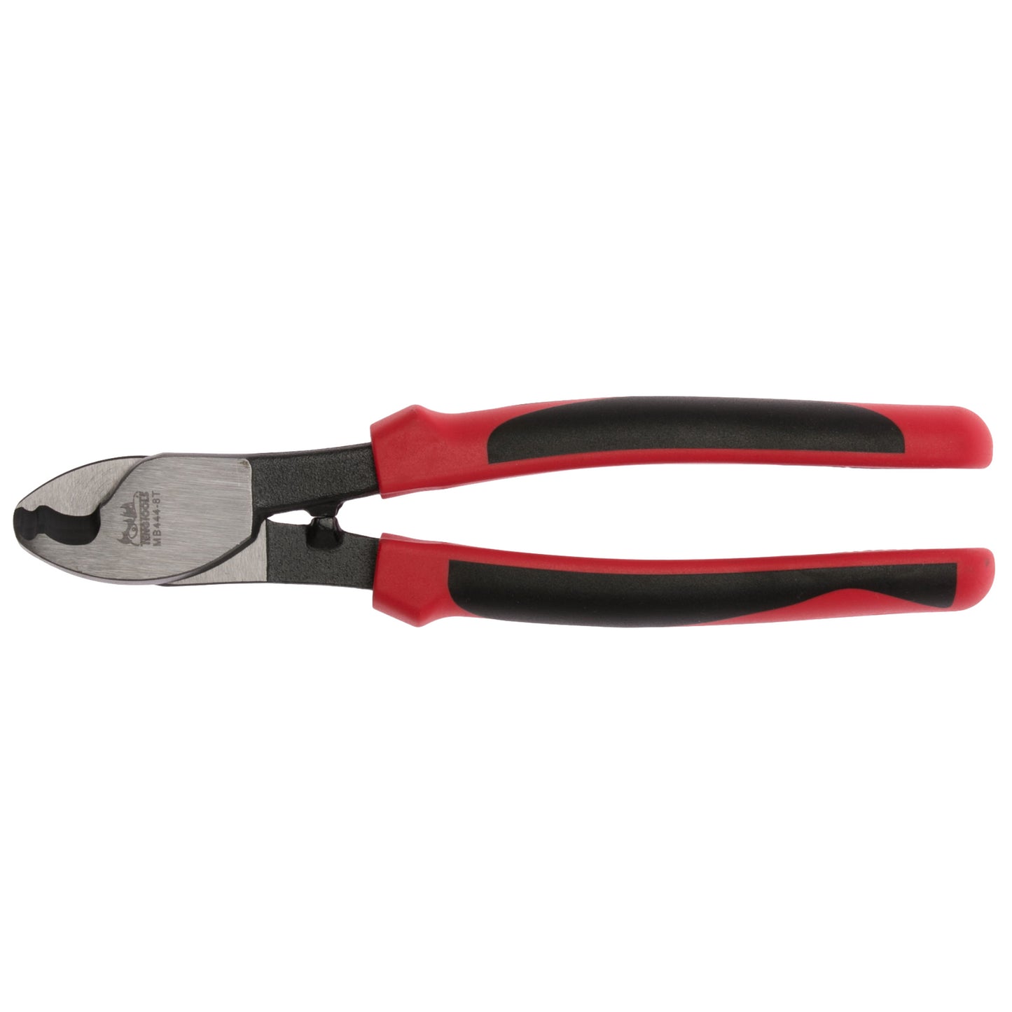 Teng Tools 8 Inch TPR Grip Handle Cable Cutters for Cutting Copper & Aluminum - MB444-8T