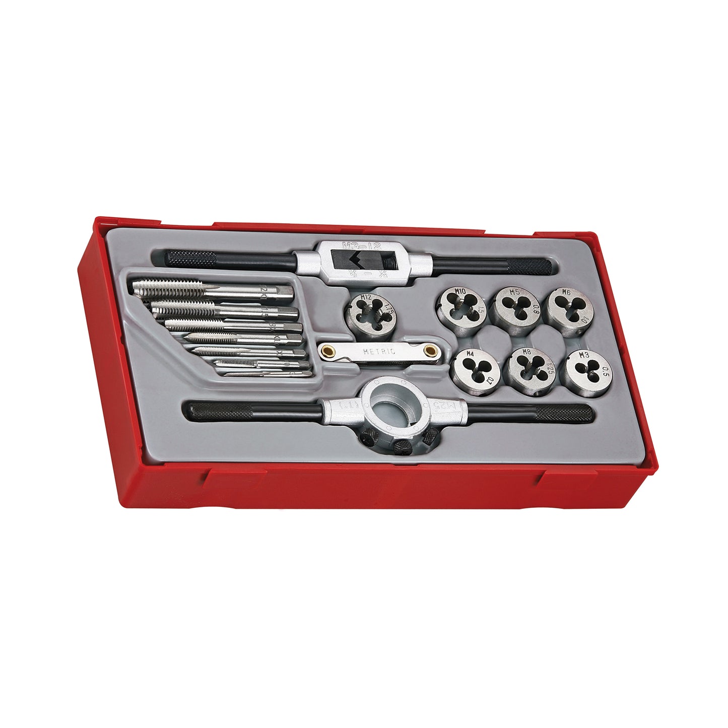 Teng Tools 104 Piece SAE Wrench, Socket, Tap & Die & Puller Kit - TC-6T-30