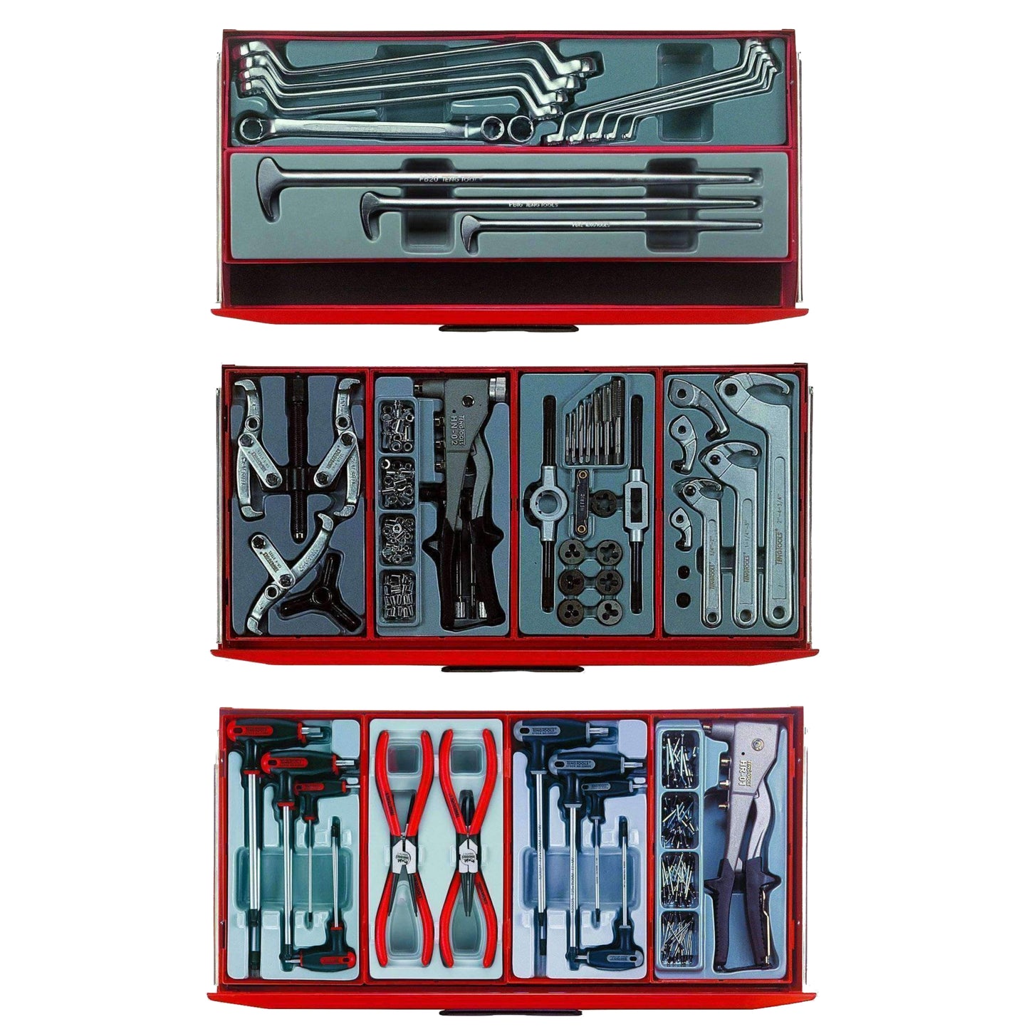 Teng Tools 715 Piece Mega Master Mixed Hand Tool Kit - TCMM715N