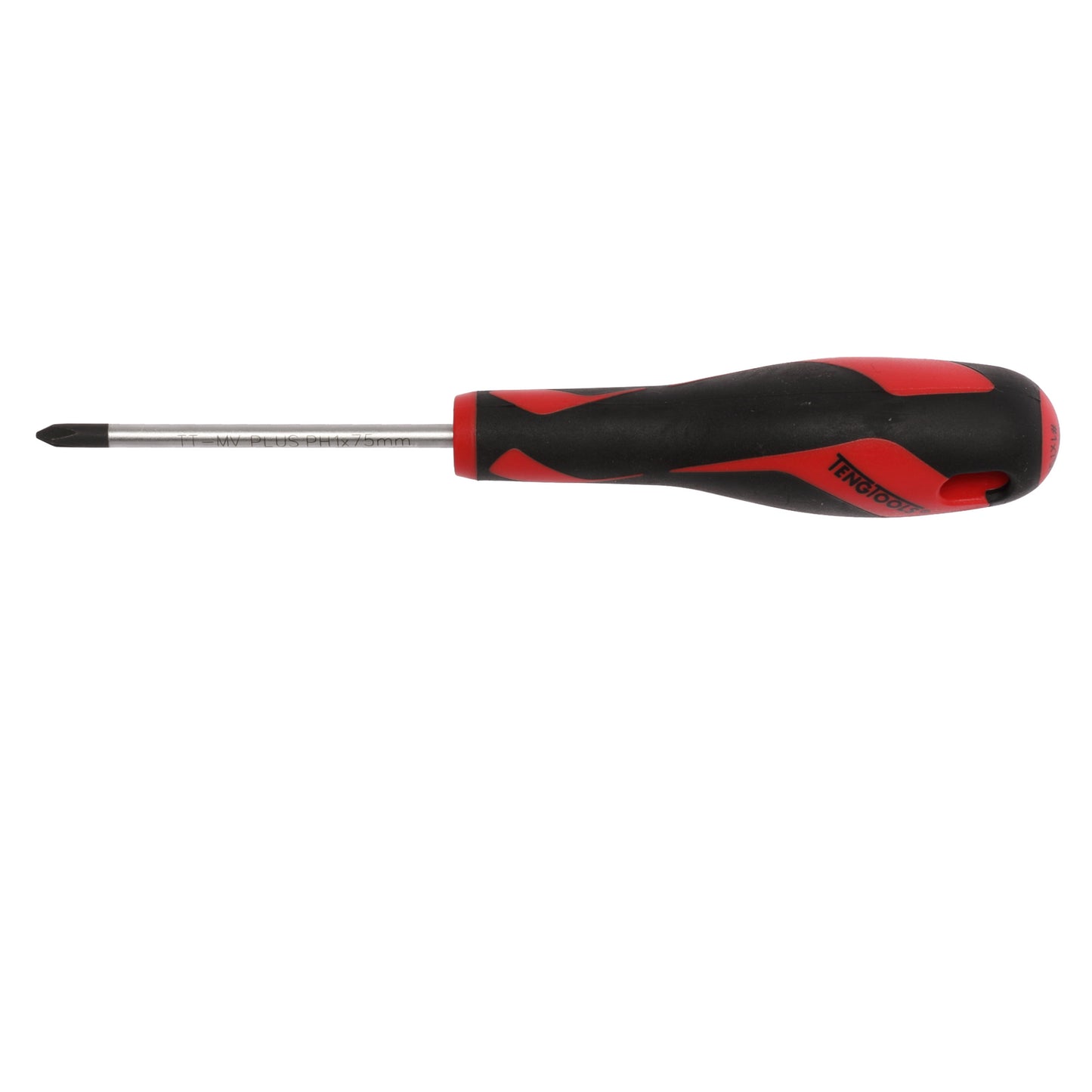 Teng Tools PH1 x 3 Inch/75mm Head Phillips Screwdriver with Ergonomic, Comfortable Handle - MD947N1