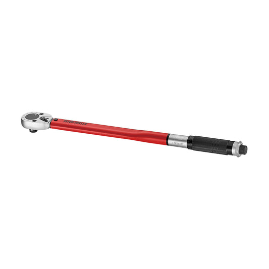 Teng Tools 1/2 Inch Drive 30 to 150 FT-LB Reversible Click Steel Torque Wrench - 1292UAGEP