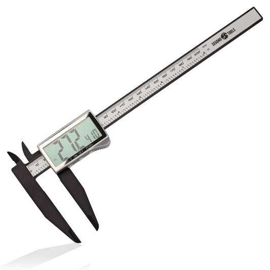 Segomo Basics 6 & 8 Inch Basic Line Electronic Digital Calipers: Inch, Fractions, Millimeter Conversion