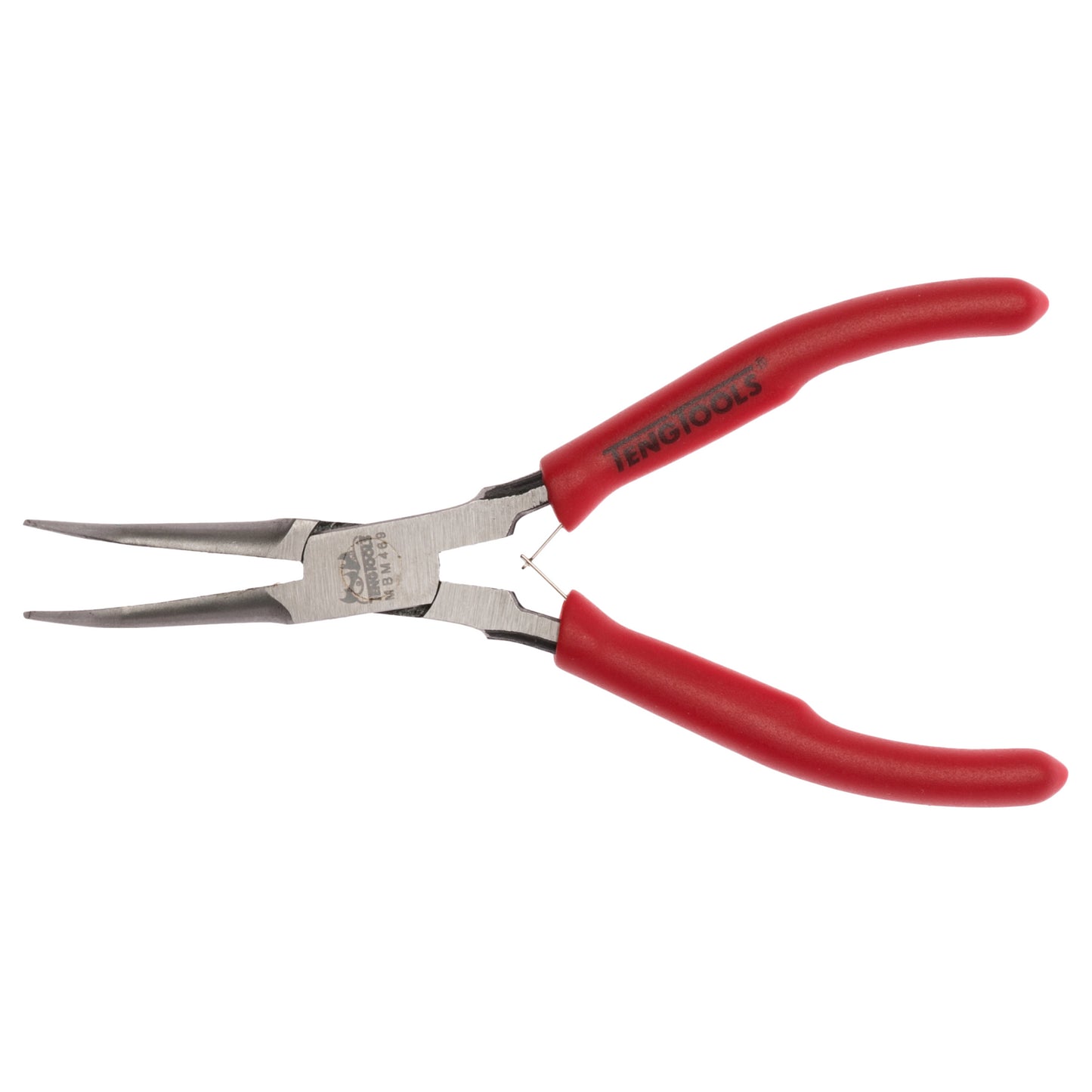 Teng Tools 6 Inch Professional Precision Mini Bent Nose Pliers - MBM469