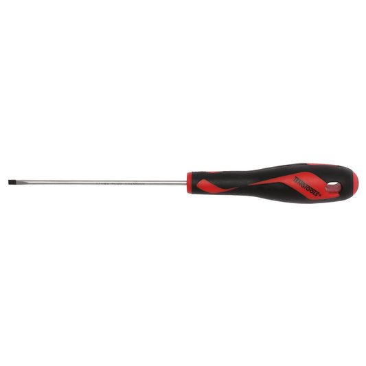 Teng Tools 3mm / 1/8 Inch x 100mm / 3.9 Inch Long Flat Type Slotted Head Screwdriver - MD920N1