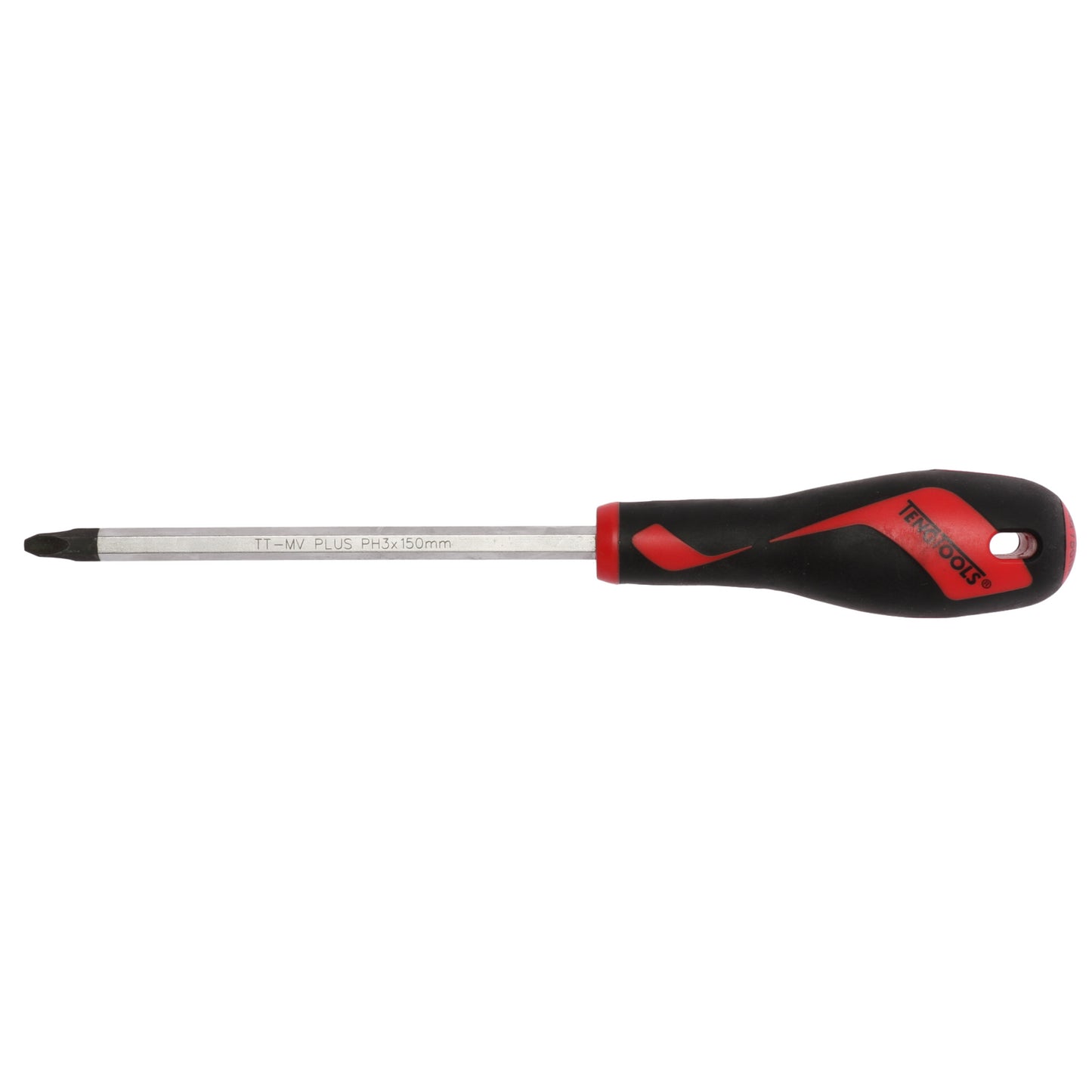 Teng Tools PH3 x 5.9 Inch/150mm Head Phillips Screwdriver + Ergonomic, Comfortable Handle - MD953N