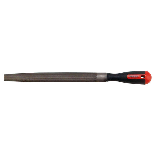 Teng Tools 10 Inch 2nd Cut Half Round Type 2nd Cut Hand File - FLHR10