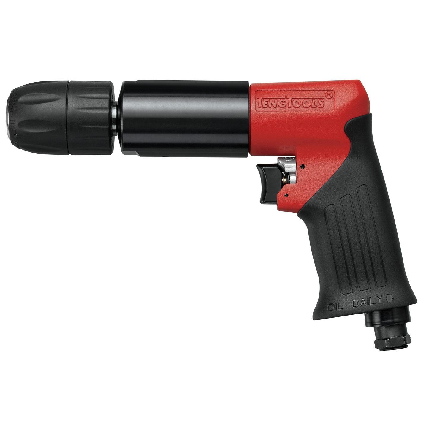 Teng Tools Pistol Style 13MM Chuck 450 RPM Left Right Hand Reversible Pneumatic Air Drill - ARD13