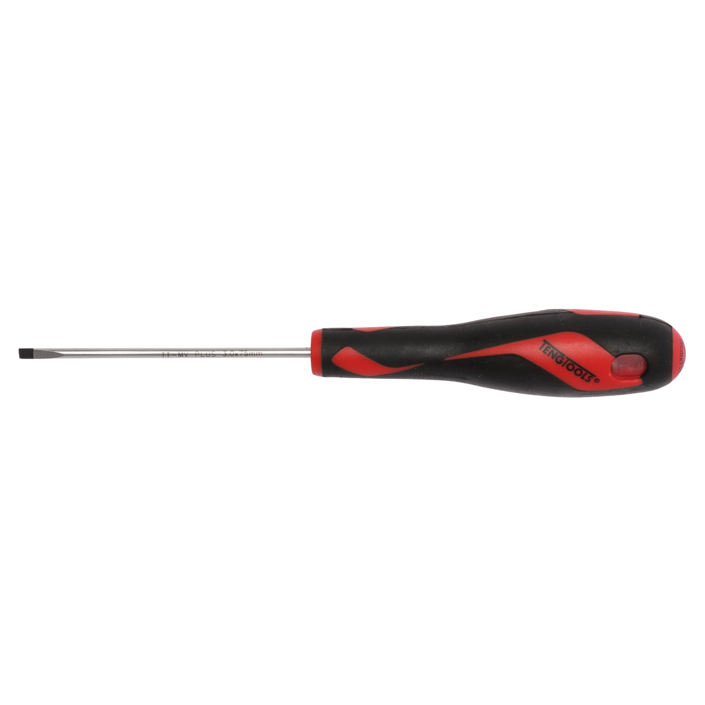 Teng Tools 3mm / 1/8 Inch x 75mm / 3 Inch Long Flat Type Slotted Head Screwdriver - MD920N