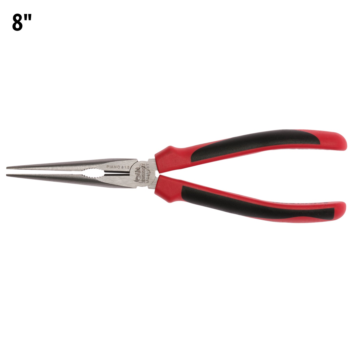 Teng Tools Long Nose Pliers With TPR Grip Handles