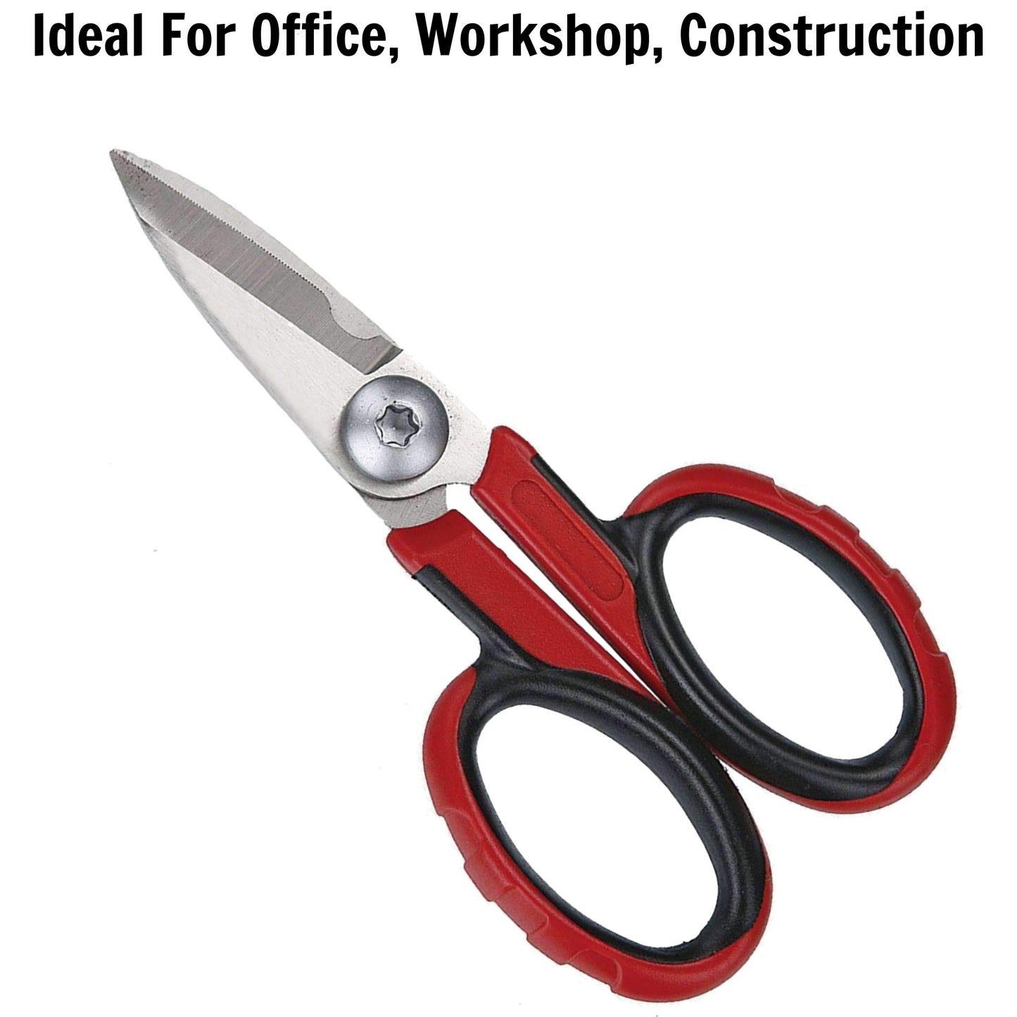 Teng Tools Professional Heavy Duty 5.5 Inch High Carbon Stainless Steel Industrial Scissors - 497