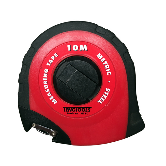 Teng Tools 10 Metre or 32 Foot Metric and SAE Measuring Tape - MT10