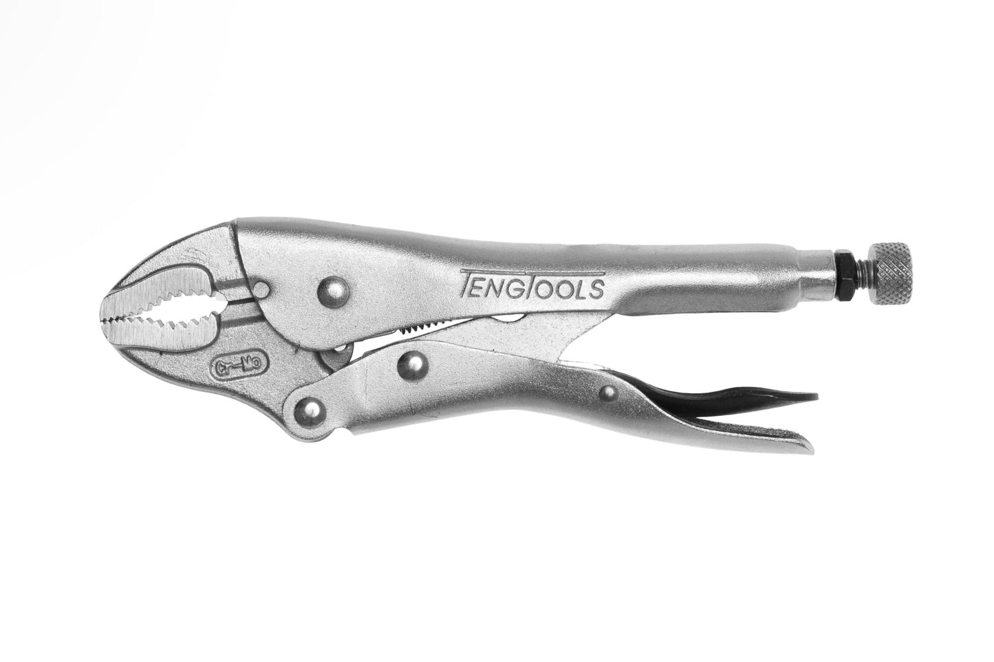 Teng Tools 5 Piece Round Jaw Power Grip and Long Nose Vise Grip Locking Pliers Set - TTVG05