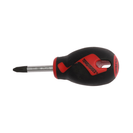 Teng Tools PH2 x 1.5 Inch / 38mm Head Phillips Screwdriver + Ergonomic, Comfortable Handle - MD948N