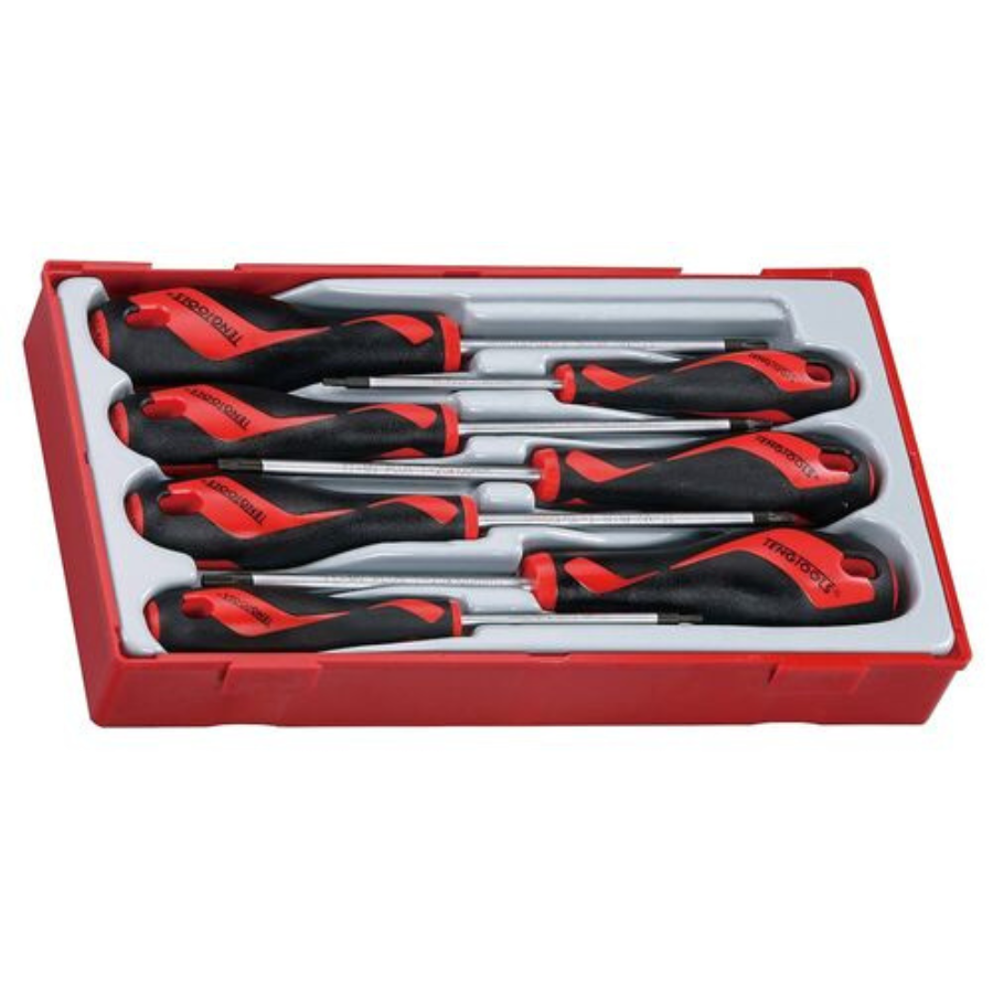 Teng Tools - Jeu de 7 tournevis Torx de type TX - TT917TXN