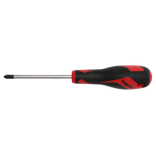 Teng Tools PH2 x 3.9 Inch/100mm Head Phillips Screwdriver + Ergonomic, Comfortable Handle - MD948N1