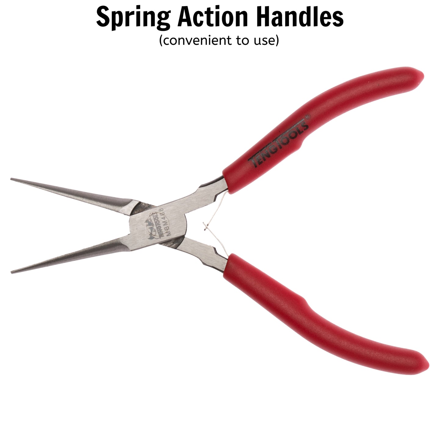 Teng Tools 6 Inch Professional Mini Needle Nose Pliers - MBM468