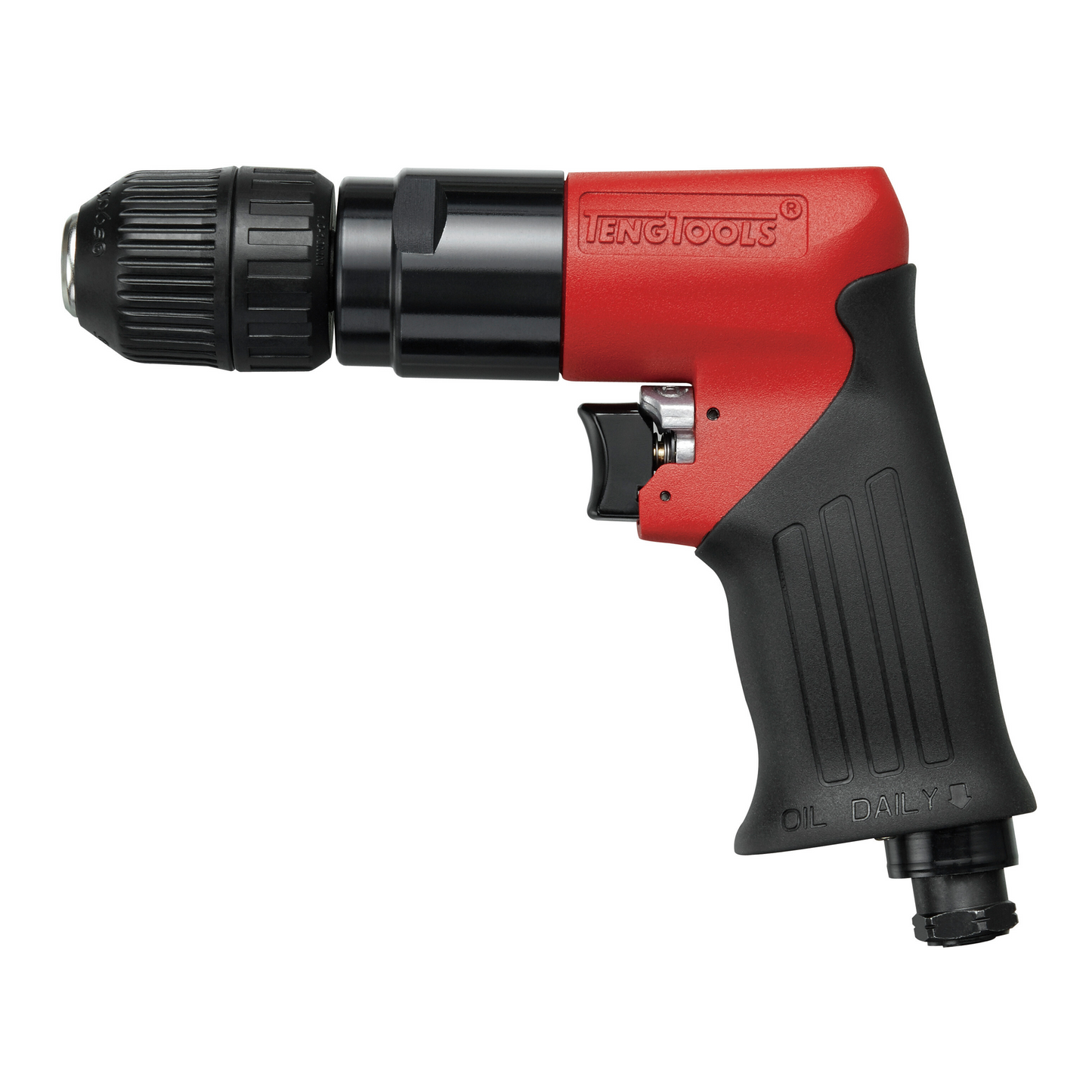 Teng Tools Pistol Style 10MM Chuck 1,800 RPM Left Right Hand Reversible Pneumatic Air Drill - ARD10