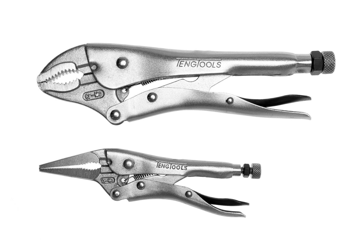 Teng Tools 2 Piece Power Grip Locking Pliers Set - 402