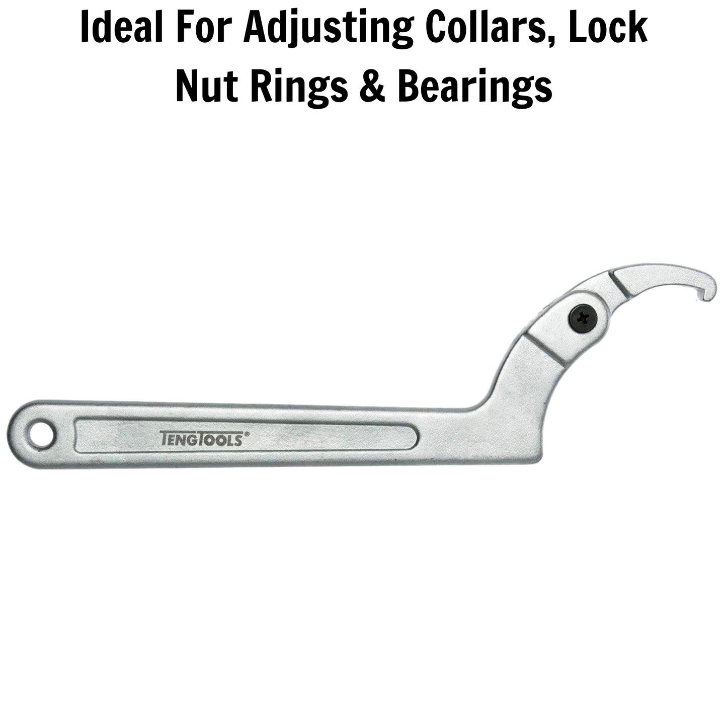 Adjustable Spanner Wrenches | Coilover Wrench | C-Shape Shock Spanner| Hook Wrench Spanner,