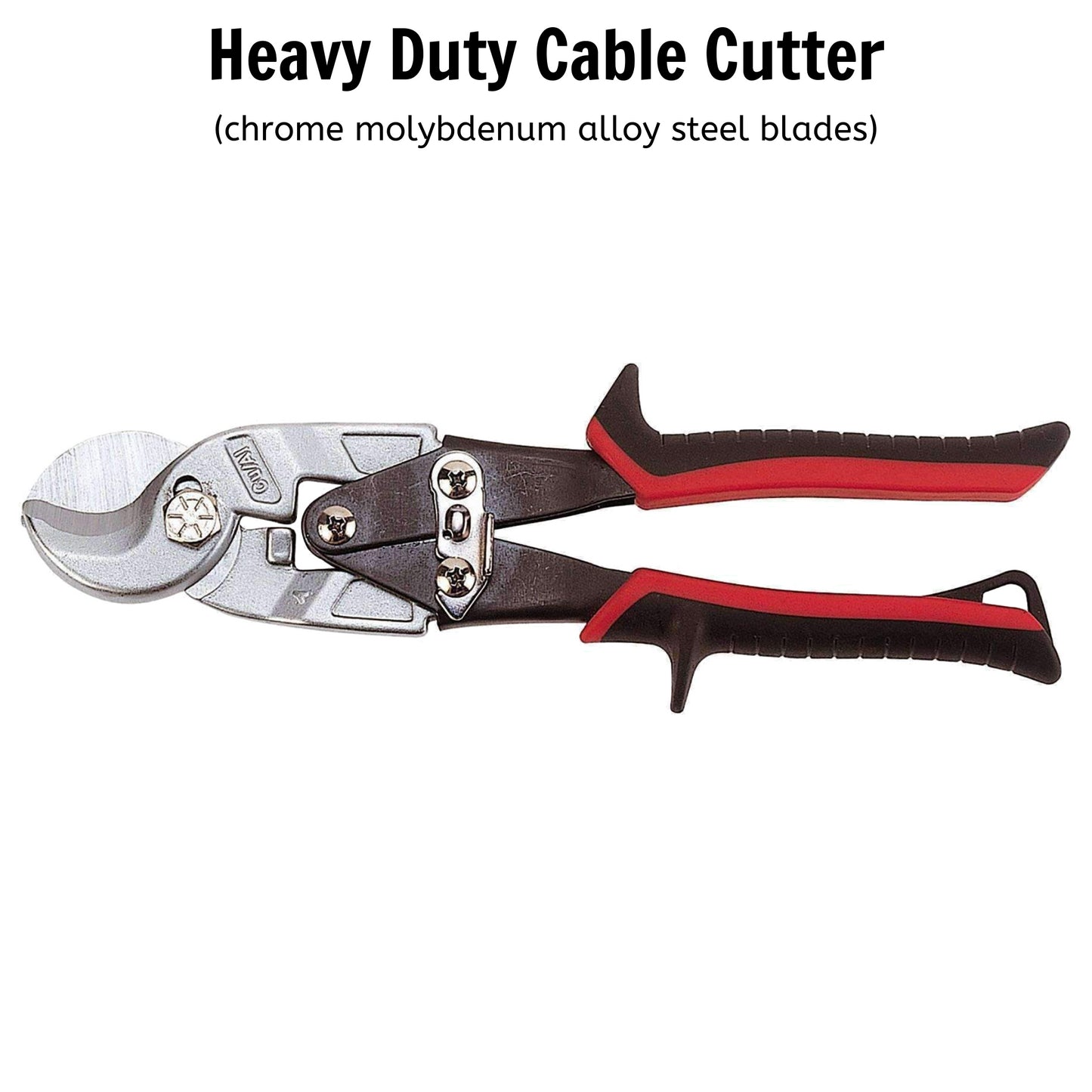 Teng Tools Heavy Duty Copper & Aluminum Electric Cable Cutter/Wire Rope Shears - 496