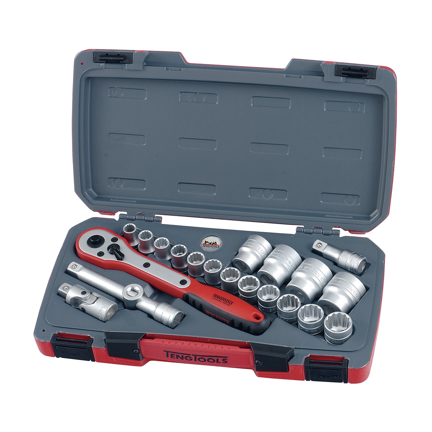 Teng Tools 96 Piece Mixed Drive Socket Set - T1221