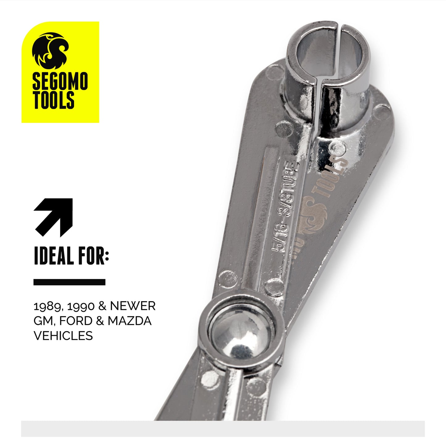 Segomo Tools - Ciseaux de déconnexion de conduite de carburant - 5/16" et 3/8" (pour carburant, service de conduite de climatisation, chauffages) - FUEL01