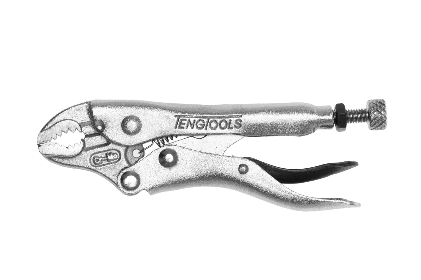 Teng Tools 5 Piece Round Jaw Power Grip and Long Nose Vise Grip Locking Pliers Set - TTVG05